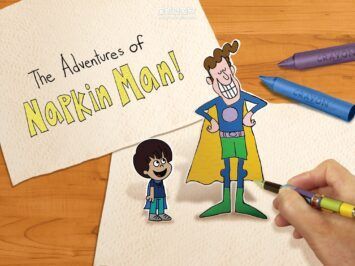 《The Adventures of Napkin Man》餐巾人历险记英文版 第二季 [全20集][英语][1080P][MKV]