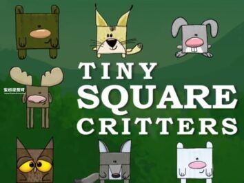 《糖块小动物》Tiny Square Critters中文版 第二季 [全26集][国语][1080P][MP4]